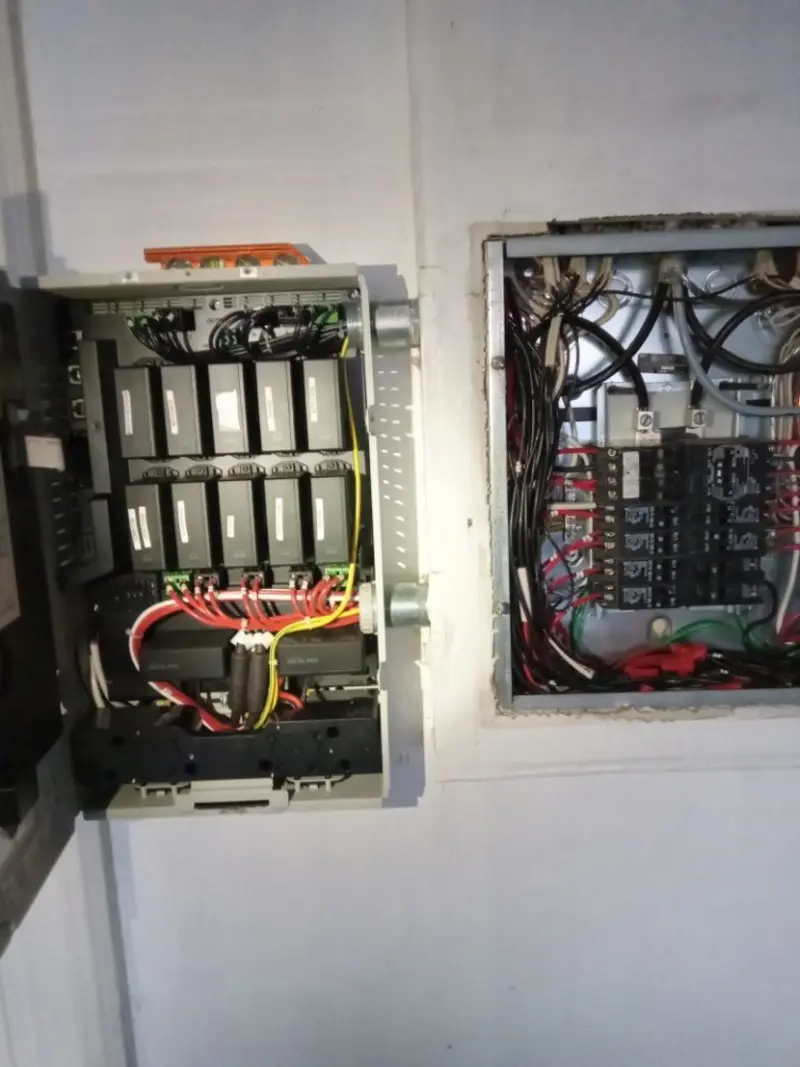 Electrical panel upgrade completed for Ring Doorbell Installation in Bruce